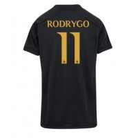 Camisa de time de futebol Real Madrid Rodrygo Goes #11 Replicas 3º Equipamento Feminina 2023-24 Manga Curta